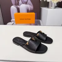 Cheap Louis Vuitton Slippers For Women #1431783 Replica Wholesale [$85.00 USD] [ITEM#1431783] on Replica Louis Vuitton Slippers