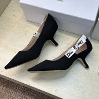 Cheap Christian Dior High-Heeled Shoes For Women #1431792 Replica Wholesale [$88.00 USD] [ITEM#1431792] on Replica Christian Dior High-Heeled Shoes
