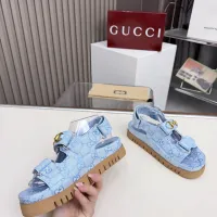 Cheap Gucci Sandal For Men #1431801 Replica Wholesale [$85.00 USD] [ITEM#1431801] on Replica Gucci Sandal