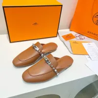 Cheap Hermes Slippers For Women #1431894 Replica Wholesale [$100.00 USD] [ITEM#1431894] on Replica Hermes Slippers