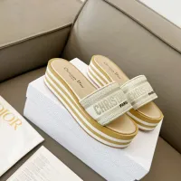 Cheap Christian Dior Slippers For Women #1431899 Replica Wholesale [$85.00 USD] [ITEM#1431899] on Replica Christian Dior Slippers