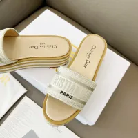 Cheap Christian Dior Slippers For Women #1431899 Replica Wholesale [$85.00 USD] [ITEM#1431899] on Replica Christian Dior Slippers