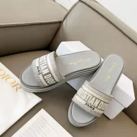 Cheap Christian Dior Slippers For Women #1431900 Replica Wholesale [$85.00 USD] [ITEM#1431900] on Replica Christian Dior Slippers