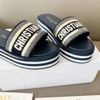 Cheap Christian Dior Slippers For Women #1431901 Replica Wholesale [$85.00 USD] [ITEM#1431901] on Replica Christian Dior Slippers