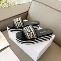 Cheap Christian Dior Slippers For Women #1431902 Replica Wholesale [$85.00 USD] [ITEM#1431902] on Replica Christian Dior Slippers