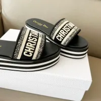 Cheap Christian Dior Slippers For Women #1431902 Replica Wholesale [$85.00 USD] [ITEM#1431902] on Replica Christian Dior Slippers