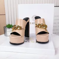 Cheap Versace Slippers For Women #1431915 Replica Wholesale [$118.00 USD] [ITEM#1431915] on Replica Versace Slippers