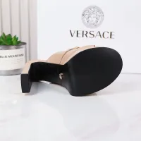 Cheap Versace Slippers For Women #1431915 Replica Wholesale [$118.00 USD] [ITEM#1431915] on Replica Versace Slippers