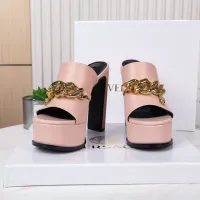 Cheap Versace Slippers For Women #1431916 Replica Wholesale [$118.00 USD] [ITEM#1431916] on Replica Versace Slippers