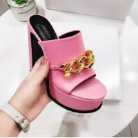 Cheap Versace Slippers For Women #1431917 Replica Wholesale [$118.00 USD] [ITEM#1431917] on Replica Versace Slippers