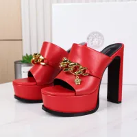 Cheap Versace Slippers For Women #1431918 Replica Wholesale [$118.00 USD] [ITEM#1431918] on Replica Versace Slippers