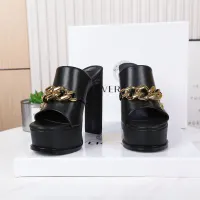 Cheap Versace Slippers For Women #1431922 Replica Wholesale [$118.00 USD] [ITEM#1431922] on Replica Versace Slippers