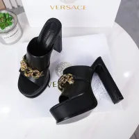 Cheap Versace Slippers For Women #1431922 Replica Wholesale [$118.00 USD] [ITEM#1431922] on Replica Versace Slippers