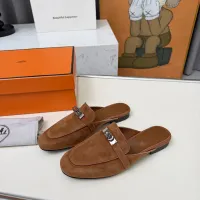 Cheap Hermes Slippers For Women #1431925 Replica Wholesale [$88.00 USD] [ITEM#1431925] on Replica Hermes Slippers