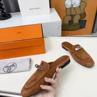 Cheap Hermes Slippers For Women #1431925 Replica Wholesale [$88.00 USD] [ITEM#1431925] on Replica Hermes Slippers