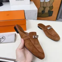 Cheap Hermes Slippers For Women #1431925 Replica Wholesale [$88.00 USD] [ITEM#1431925] on Replica Hermes Slippers