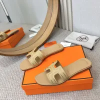 Cheap Hermes Slippers For Women #1431942 Replica Wholesale [$96.00 USD] [ITEM#1431942] on Replica Hermes Slippers