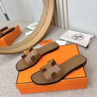 Cheap Hermes Slippers For Women #1431943 Replica Wholesale [$96.00 USD] [ITEM#1431943] on Replica Hermes Slippers