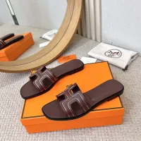 Cheap Hermes Slippers For Women #1431944 Replica Wholesale [$96.00 USD] [ITEM#1431944] on Replica Hermes Slippers