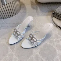 Cheap Balenciaga Slippers For Women #1431966 Replica Wholesale [$102.00 USD] [ITEM#1431966] on Replica Balenciaga Slippers