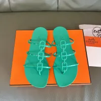 Cheap Hermes Slippers For Women #1431989 Replica Wholesale [$48.00 USD] [ITEM#1431989] on Replica Hermes Slippers