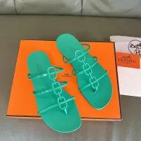 Cheap Hermes Slippers For Women #1431989 Replica Wholesale [$48.00 USD] [ITEM#1431989] on Replica Hermes Slippers