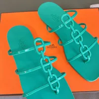 Cheap Hermes Slippers For Women #1431989 Replica Wholesale [$48.00 USD] [ITEM#1431989] on Replica Hermes Slippers