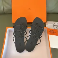 Cheap Hermes Slippers For Women #1431995 Replica Wholesale [$48.00 USD] [ITEM#1431995] on Replica Hermes Slippers