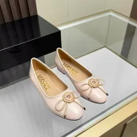 Cheap Versace Flat Shoes For Women #1432019 Replica Wholesale [$82.00 USD] [ITEM#1432019] on Replica Versace Flat Shoes