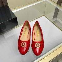 Cheap Versace Flat Shoes For Women #1432020 Replica Wholesale [$82.00 USD] [ITEM#1432020] on Replica Versace Flat Shoes
