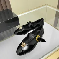 Cheap Versace Flat Shoes For Women #1432026 Replica Wholesale [$82.00 USD] [ITEM#1432026] on Replica Versace Flat Shoes