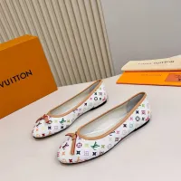 Cheap Louis Vuitton Flat Shoes For Women #1432027 Replica Wholesale [$102.00 USD] [ITEM#1432027] on Replica Louis Vuitton Flat Shoes