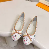 Cheap Louis Vuitton Flat Shoes For Women #1432027 Replica Wholesale [$102.00 USD] [ITEM#1432027] on Replica Louis Vuitton Flat Shoes