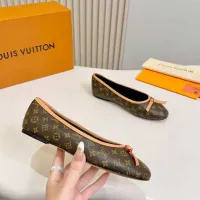 Cheap Louis Vuitton Flat Shoes For Women #1432030 Replica Wholesale [$102.00 USD] [ITEM#1432030] on Replica Louis Vuitton Flat Shoes