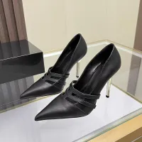 Cheap Balmain High-Heeled Shoes For Women #1432037 Replica Wholesale [$82.00 USD] [ITEM#1432037] on Replica Balmain High-Heeled Shoes