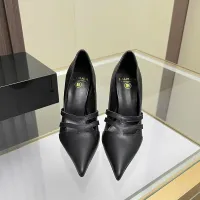 Cheap Balmain High-Heeled Shoes For Women #1432037 Replica Wholesale [$82.00 USD] [ITEM#1432037] on Replica Balmain High-Heeled Shoes