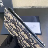 Cheap Christian Dior AAA Man Card Holders #1432042 Replica Wholesale [$56.00 USD] [ITEM#1432042] on Replica Christian Dior AAA Man Wallets