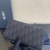 Cheap Christian Dior AAA Man Long Wallets #1432051 Replica Wholesale [$64.00 USD] [ITEM#1432051] on Replica Christian Dior AAA Man Wallets