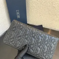 Cheap Christian Dior AAA Man Long Wallets #1432056 Replica Wholesale [$64.00 USD] [ITEM#1432056] on Replica Christian Dior AAA Man Wallets