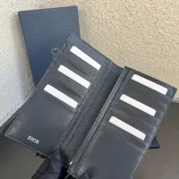 Cheap Christian Dior AAA Man Long Wallets #1432059 Replica Wholesale [$60.00 USD] [ITEM#1432059] on Replica Christian Dior AAA Man Wallets