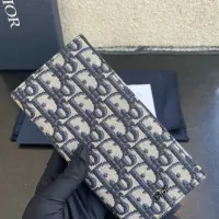 Cheap Christian Dior AAA Man Long Wallets #1432061 Replica Wholesale [$60.00 USD] [ITEM#1432061] on Replica Christian Dior AAA Man Wallets