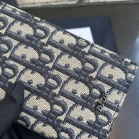 Cheap Christian Dior AAA Man Long Wallets #1432061 Replica Wholesale [$60.00 USD] [ITEM#1432061] on Replica Christian Dior AAA Man Wallets