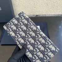 Cheap Christian Dior AAA Man Long Wallets #1432061 Replica Wholesale [$60.00 USD] [ITEM#1432061] on Replica Christian Dior AAA Man Wallets