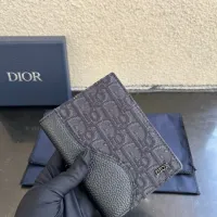 Cheap Christian Dior AAA Man Card Holders #1432075 Replica Wholesale [$52.00 USD] [ITEM#1432075] on Replica Christian Dior AAA Man Wallets