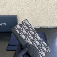 Cheap Christian Dior AAA Man Long Wallets #1432082 Replica Wholesale [$60.00 USD] [ITEM#1432082] on Replica Christian Dior AAA Man Wallets