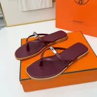 Cheap Hermes Slippers For Women #1432093 Replica Wholesale [$82.00 USD] [ITEM#1432093] on Replica Hermes Slippers