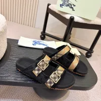 Cheap Burberry Slippers For Women #1432105 Replica Wholesale [$98.00 USD] [ITEM#1432105] on Replica Burberry Slippers