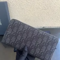 Cheap Christian Dior AAA Man Long Wallets #1432108 Replica Wholesale [$64.00 USD] [ITEM#1432108] on Replica Christian Dior AAA Man Wallets