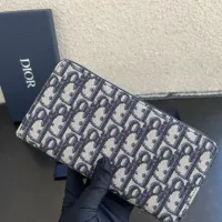 Cheap Christian Dior AAA Man Long Wallets #1432109 Replica Wholesale [$64.00 USD] [ITEM#1432109] on Replica Christian Dior AAA Man Wallets