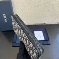Cheap Christian Dior AAA Man Long Wallets #1432109 Replica Wholesale [$64.00 USD] [ITEM#1432109] on Replica Christian Dior AAA Man Wallets